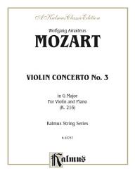 Icon image Violin Concerto No. 3 in G Major, K. 216: Violin Solo with Piano