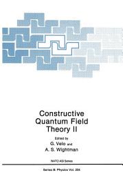 Icon image Constructive Quantum Field Theory II