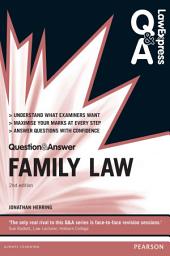 Icon image Law Express Question and Answer: Family Law: Edition 2