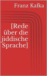 Icon image [Rede über die jiddische Sprache]