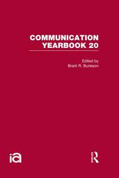 Icon image Communication Yearbook 20