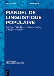 Icon image Manuel de linguistique populaire