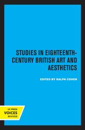 Icon image Studies in Eighteenth-Century British Art and Aesthetics