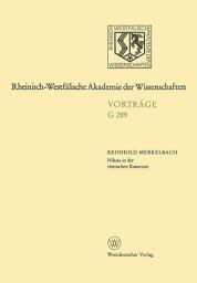 Icon image Nikaia in der römischen Kaiserzeit: 307. Sitzung am 17. Dezember 1986 in Düsseldorf