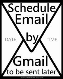 Icon image 『 SCHEDULE EMAIL by Gmail to be sent later 』 - 13steps/10min -