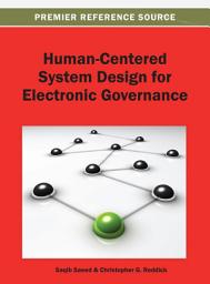 Icon image Human-Centered System Design for Electronic Governance