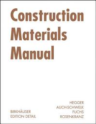 Icon image Construction Materials Manual