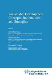 Icon image Sustainable Development: Concepts, Rationalities and Strategies