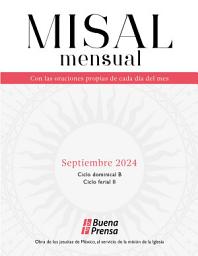 Icon image Misal Mensual. Septiembre 2024.: Con las oraciones propias de cada día del mes.