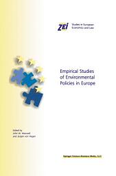 Icon image Empirical Studies of Environmental Policies in Europe