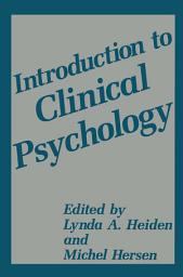 Icon image Introduction to Clinical Psychology