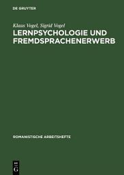 Icon image Lernpsychologie und Fremdsprachenerwerb