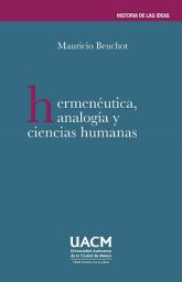 Icon image Hermenéutica, analogía y ciencias humanas