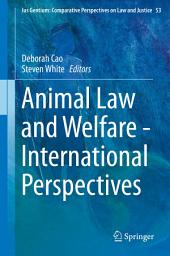 Icon image Animal Law and Welfare - International Perspectives