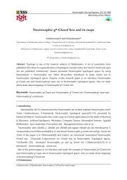 Icon image Neutrosophic g*-Closed Sets and its maps