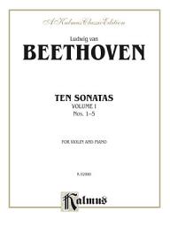 Icon image Ten Violin Sonatas, Volume I (Nos. 1-5): For Violin and Piano