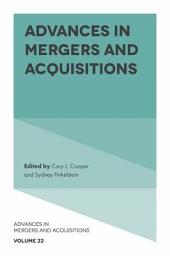 Icon image Advances in Mergers and Acquisitions