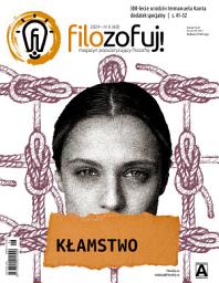 Obraz ikony: Filozofuj! 2024 nr 6 (60) (listopad-grudzień): Kłamstwo