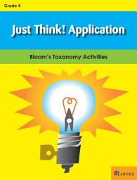 Icon image Just Think! Application - Gr 4: Bloom's Taxonomy Activities