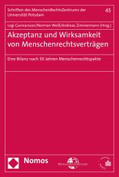 Icon image Akzeptanz und Wirksamkeit von Menschenrechtsverträgen: Eine Bilanz nach 50 Jahren Menschenrechtspakte