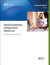 Icon image Financial Considerations of Hospital-Based Palliative Care