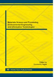 Icon image Materials Science and Processing, Environmental Engineering and Information Technologies