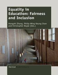 Icon image Equality in Education: Fairness and Inclusion