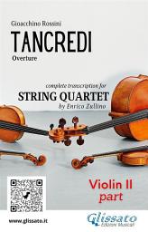 Icon image Violino II part of "Tancredi" for String Quartet: Overture