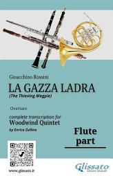 Icon image Flute part of "La Gazza Ladra" overture for Woodwind Quintet: intermediate/advanced level