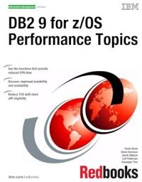 Icon image DB2 9 for z/OS Performance Topics