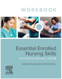 Icon image Essential Enrolled Nursing Skills for Person-Centred Care WorkBook - eBook ePub: Edition 2