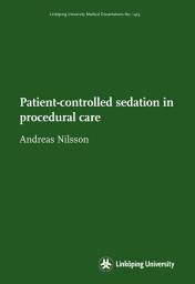 Icon image Patient-controlled sedation in procedural care