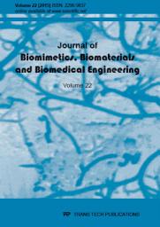 Icon image Journal of Biomimetics, Biomaterials and Biomedical Engineering Vol. 22