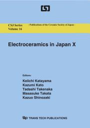 Icon image Electroceramics in Japan X