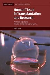 Icon image Human Tissue in Transplantation and Research: A Model Legal and Ethical Donation Framework