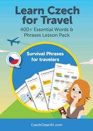 Icon image Learn Czech for Travel: 400+ Essential Words & Phrases Lesson Pack