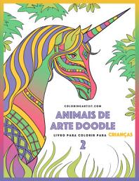 Icon image Livro para Colorir de Animais de Arte Doodle para Crianças 2