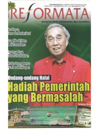 Icon image Tabloid Reformata Edisi 115 September Minggu II 2009