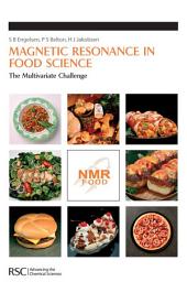 Icon image Magnetic Resonance in Food Science: The Multivariate Challenge