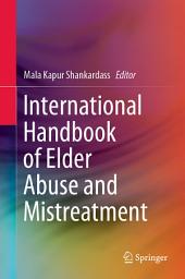 Icon image International Handbook of Elder Abuse and Mistreatment