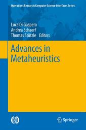 Icon image Advances in Metaheuristics