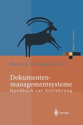 Icon image Dokumentenmanagementsysteme: Handbuch zur Einführung