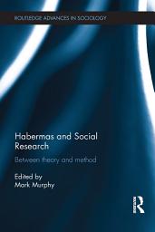 Icon image Habermas and Social Research: Between Theory and Method