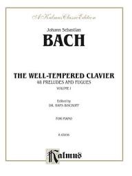 Icon image The Well-Tempered Clavier, Volume I: 48 Preludes and Fugues for Piano