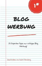 Icon image Blog Werbung: 25 Experten-Tipps zur richtigen Blog Werbung