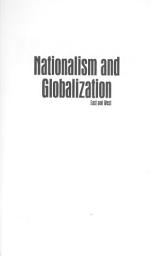 Icon image Nationalism and Globalization: East and West