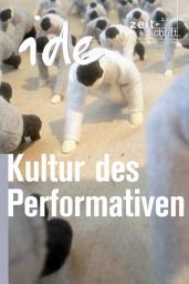 Icon image Kultur des Performativen