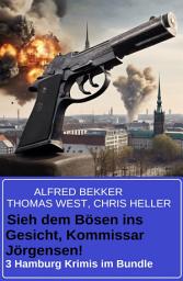 Icon image Sieh dem Bösen ins Gesicht, Kommissar Jörgensen! 3 Hamburg Krimis im Bundle