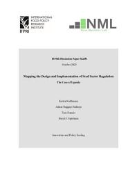 Icon image Mapping the design and implementation of seed sector regulation: The case of Uganda