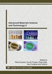 Icon image Advanced Materials Science and Technology II